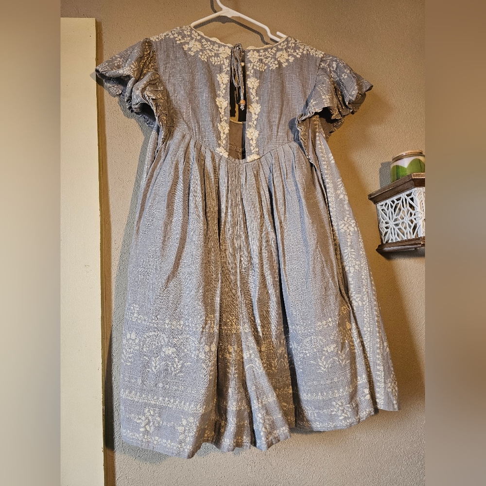 FREE PEOPLE Cutie Pie Romper (Periwinkle) - Picture 7 of 8